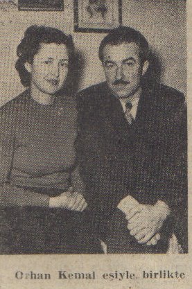 Oyku, Roman ve Senaryo Yazari Orhan Kemal Esiyle Birlikte